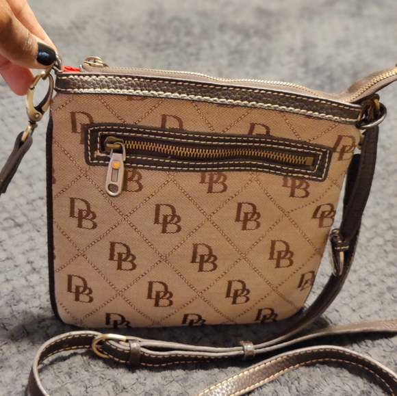 Dooney & Bourke Handbags - Vintage Dooney & Bourke Monogram Crossbody Purse Bag